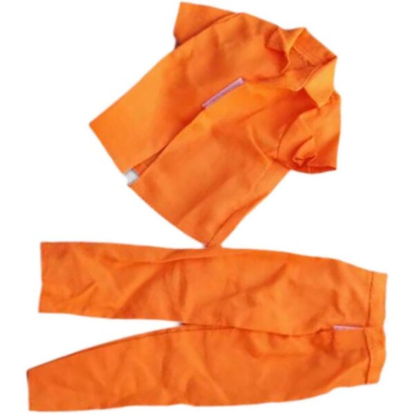 Stoff-Gefängnisuniform für 1/6 Puppen, Kleidung für 12-Zoll-Actionfiguren