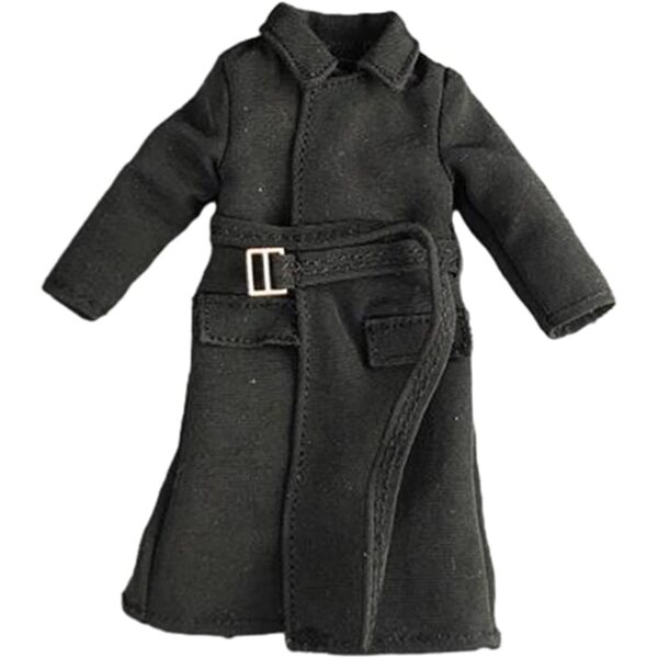 Lange Windjacke für 1/18 Actionfigur – perfekte Passform und weicher Stoff