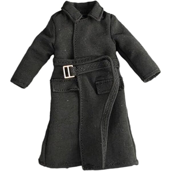 Lange Windjacke für 1/18 Actionfigur – perfekte Passform und weicher Stoff