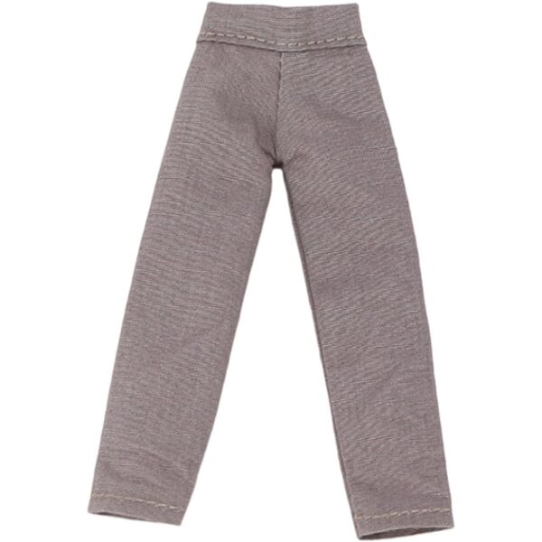 kowaku Pantaloni Miniatura 1/12 per Action Figure Donna Tessuto Morbido Grigio