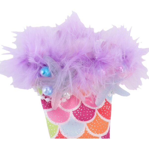 Kleidungsset für 17-cm-Puppen mit Fischschwanzkleid und elegantem Kopfschmuck Baxnore
