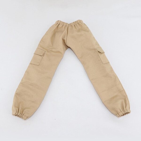 Khaki-Hose für männliche Actionfiguren 1:6 – Miniaturkleidung 30 cm