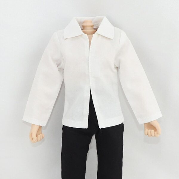 Abito Bianco 1:6 per Action Figure Maschili 12 Pollici - Stile Casual Moderno