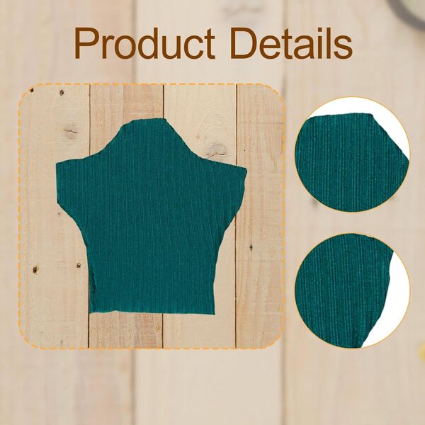 1/12 Sommer-T-Shirt für Puppe aus grünem Stoff – Miniatur-Modeaccessoire