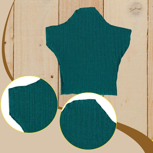 1/12 Sommer-T-Shirt für Puppe aus grünem Stoff – Miniatur-Modeaccessoire