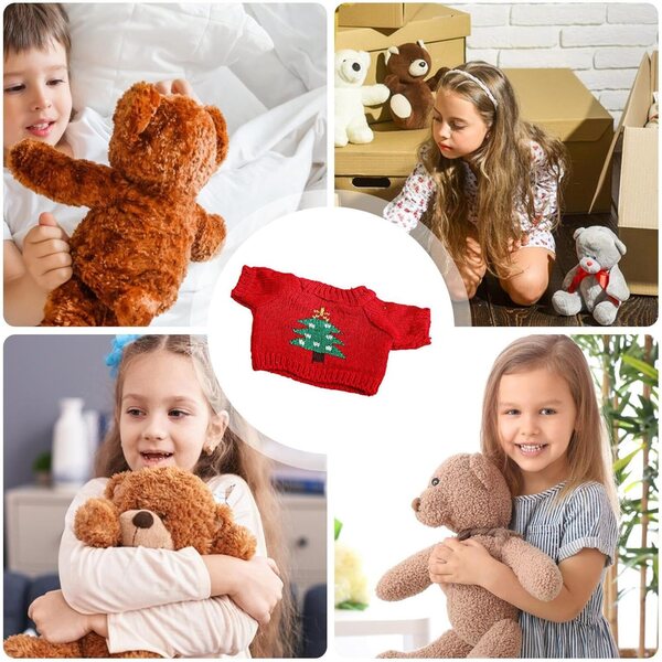 Vestiti per bambole Capibara in poliestere, maglione orso per bambole 20-25 cm
