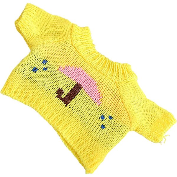 Polyester-Capybara-Plüschkleid für 20–25 cm große Puppen, weicher und sicherer Pullover