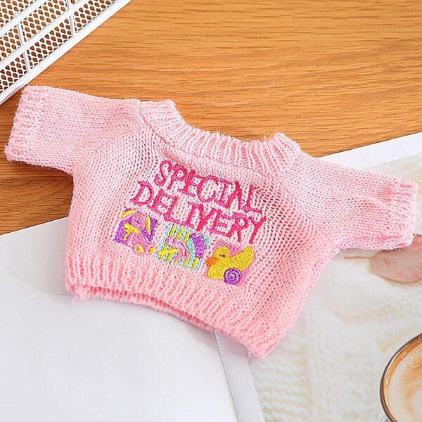 Vestito peluche per bambole 20-25 cm in poliestere morbido e leggero