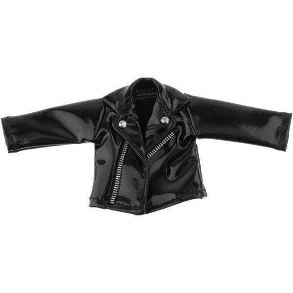 1/12 Lederjacke für männliche Actionfigur – Miniatur-Modekleidung