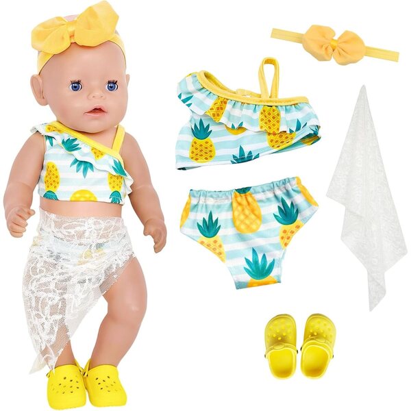 Kleidung für 30 bis 45 cm große Puppen – Bunte und vielseitige Kleidung für Puppen