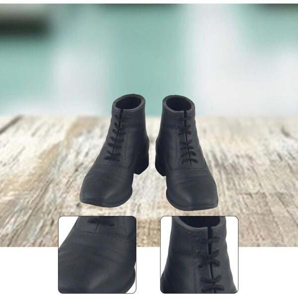TISHITA Stiefel im Maßstab 1:6 für 12-Zoll-Puppen – realistisches Cosplay-Zubehör