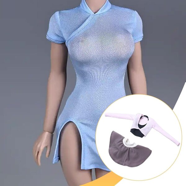 1/6 Sportbekleidungsset für weibliche Actionfiguren | Rosa Oberteil und Rock