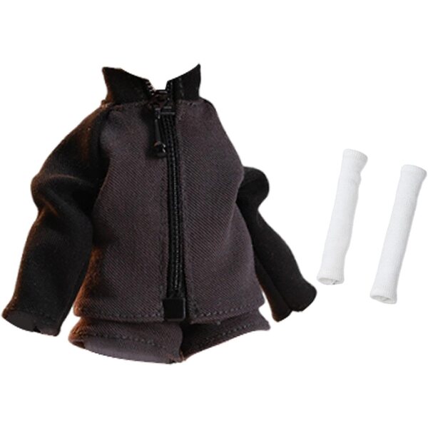 Oshhni Abbigliamento Sportivo 1/12 per Action Figure Femminile con Giacca e Pantaloncini