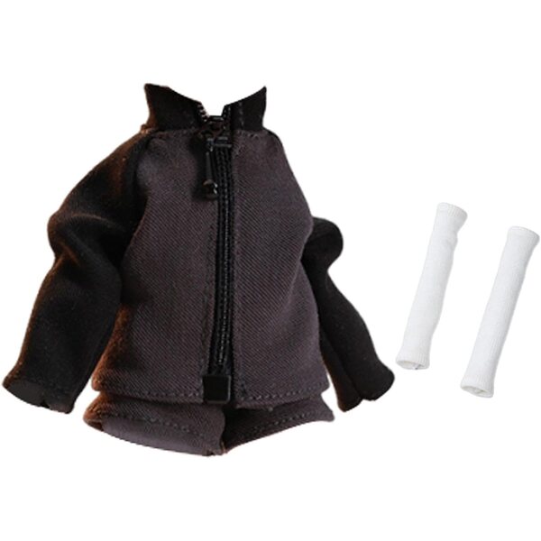 Oshhni Abbigliamento Sportivo 1/12 per Action Figure Femminile con Giacca e Pantaloncini