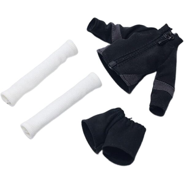 Colcolo Abbigliamento Sportivo 1/12 per Action Figure Femminile - Giacca, Pantaloncini e Calze