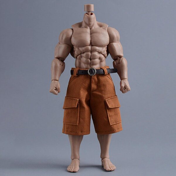 Cargo-Shorts für 1/12 und 1/9 Figuren, realistische Kleidung für 15 cm große männliche Puppen