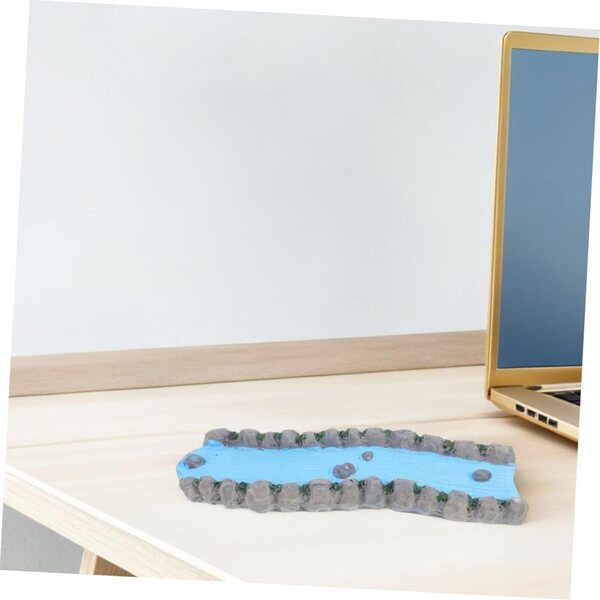 Fontana Miniatura in Resina per Giardino Fatato e Casa delle Bambole, Decorazione Realistica