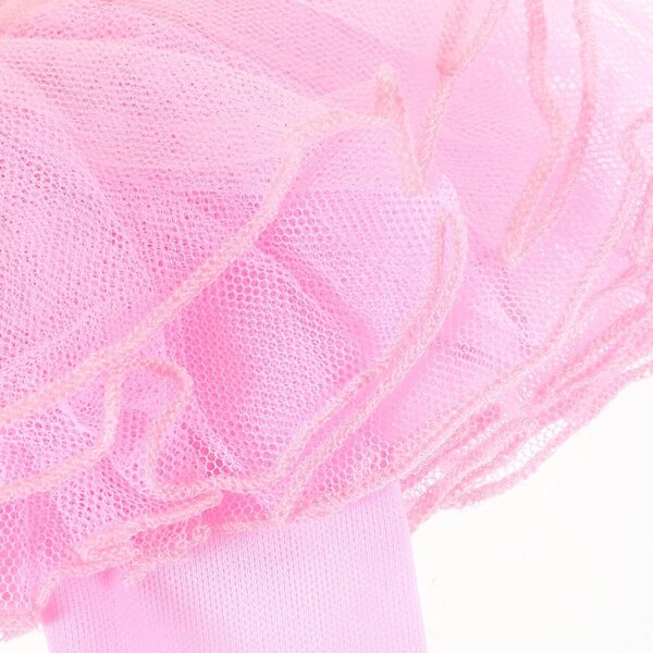 Ballett-Kleidungsset für 14-Zoll-Puppen mit rosa Rock, Schuhen und Kopfschmuck