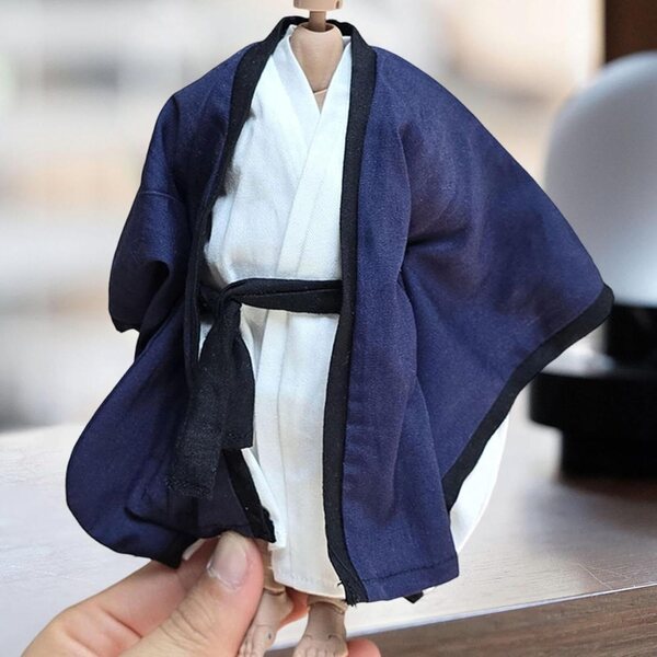 Taoistisches Kleiderset für 1/12 Figuren – Traditionelles Kostüm für 6-Zoll-Actionfiguren