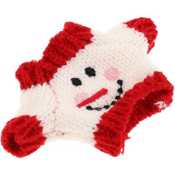 Maglione per Bambola in Peluche Morbido con Design Festivo Natalizio Accessorio Decorativo