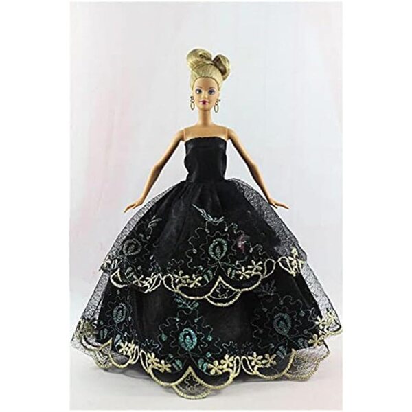Kleidung für 30 cm große Codulu-Puppen – Prinzessinnenkleid und Modeaccessoires 1/6