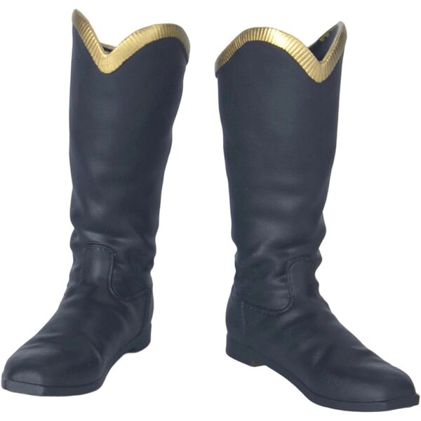 1:6 männliche formelle Schuhe für Actionfiguren – hochwertige Stiefel 5 cm