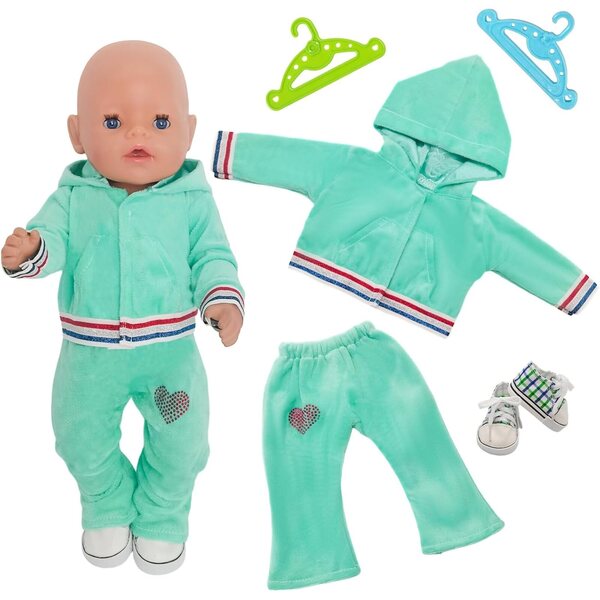 Abbigliamento sportivo per bambole YAEGIMHT: stile e comfort per il gioco