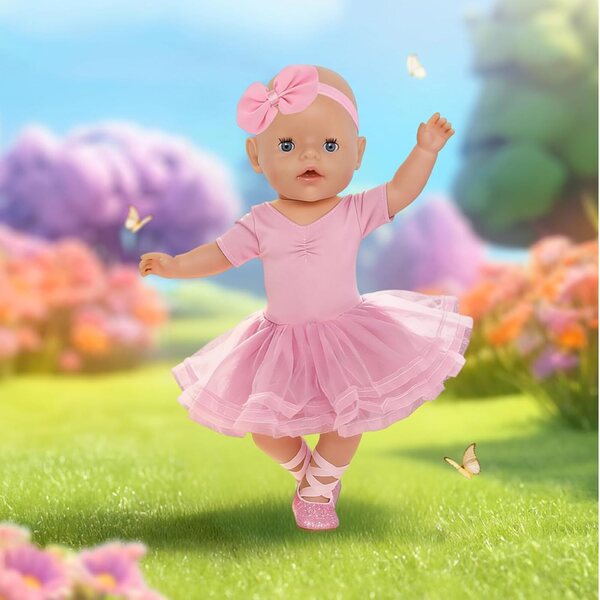 Rosa Kleid für die YAEGIMHT-Puppe – elegantes und raffiniertes Kleid