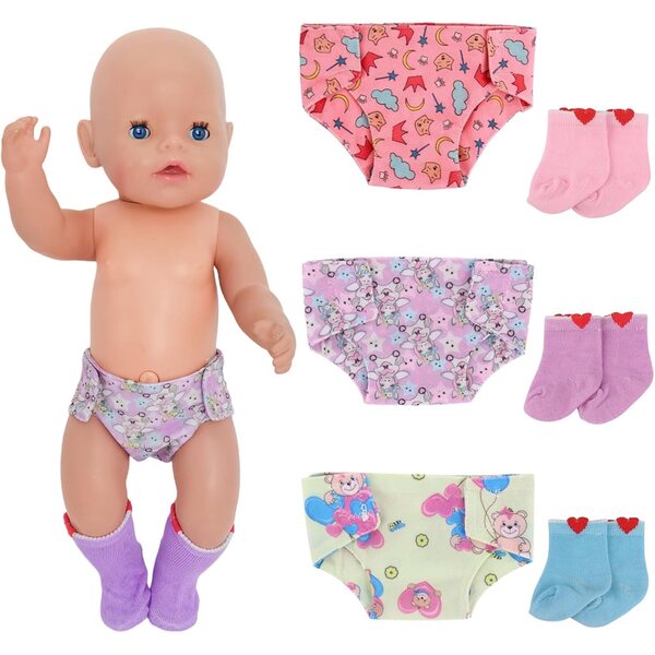 Calzini per bambole YAEGIMHT - Accessori morbidi e colorati per bambole