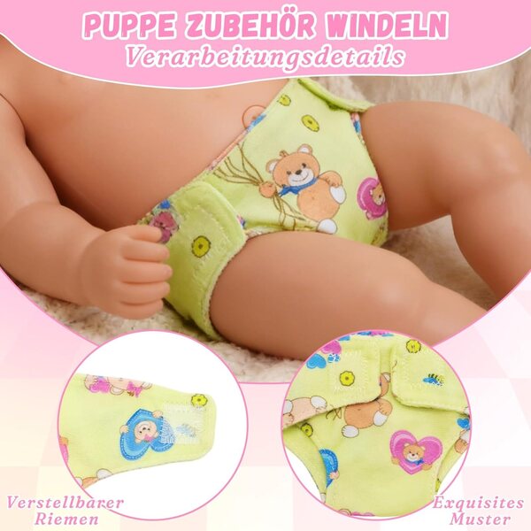 Calzini per bambole YAEGIMHT - Accessori morbidi e colorati per bambole