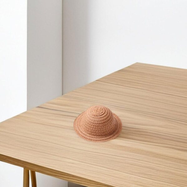 Set 3 Cappelli di Paglia per Bambole in Miniatura, Leggeri e Fashion per Fai da Te