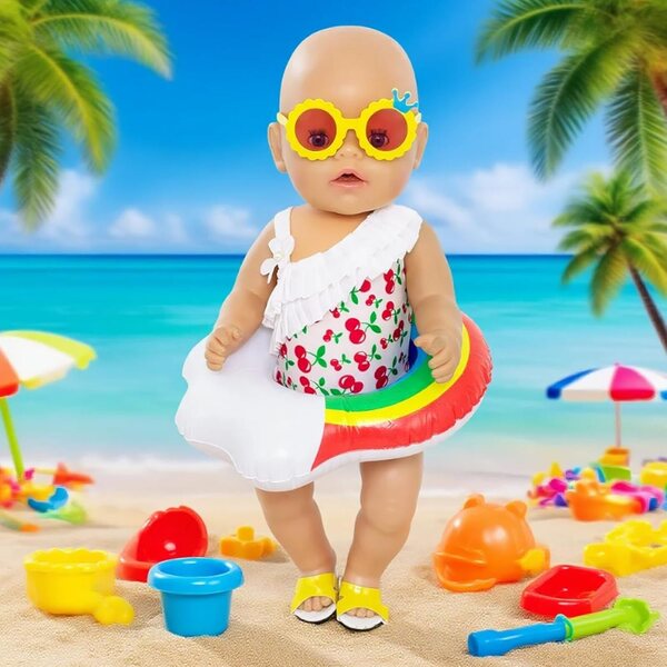 Cherry Costume da bagno per bambole 35-45,7 cm - Orizizhic