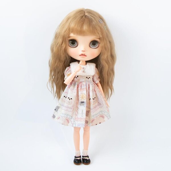Abbigliamento moda per bambole Blyth, Ob24, Licca, Azone - solo vestiti XiDonDon