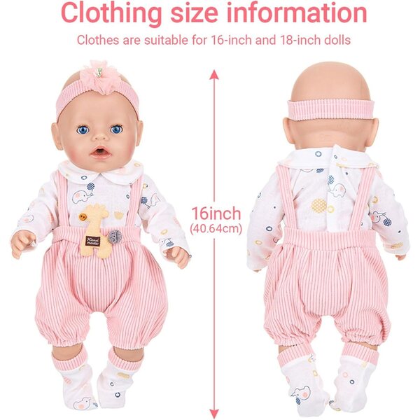 Abbigliamento Invernale per Bambola 43 cm - Moda e Gioco di Ruolo per Bambini