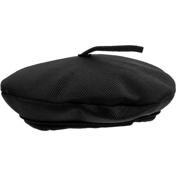 Mini Berretto Nero in Cotone per Bambola 20 cm – Accessorio Fai da Te per Decorazioni e Cosplay