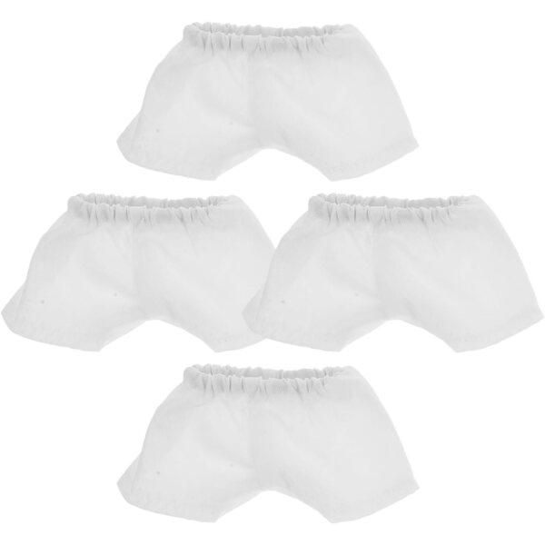 ORFOFE 4 Pantaloncini Orso per Bambole - Accessori Morbidi e Resistenti per Gioco di Ruolo