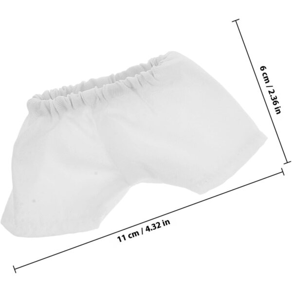 ORFOFE 4 Pantaloncini Orso per Bambole - Accessori Morbidi e Resistenti per Gioco di Ruolo