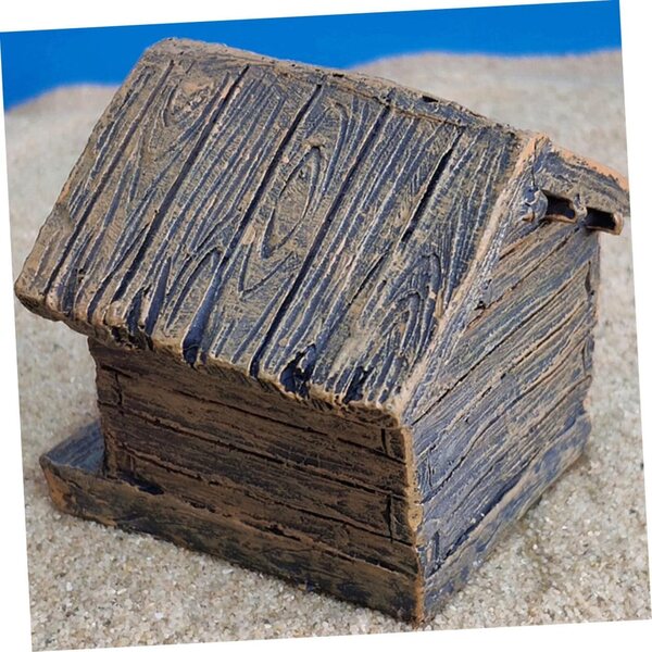 HEMOTON 2 pezzi Case in Legno Miniatura per Decorazioni Artigianali Realistiche