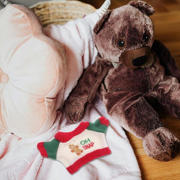 Set 5 Maglioni Natalizi in Lana per Bambole 30 cm - Abbigliamento Festivo Invernale