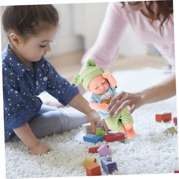 ifundom Set Vestiti in Cotone per Bambole 10 Pollici con Cappello Verde Chiaro