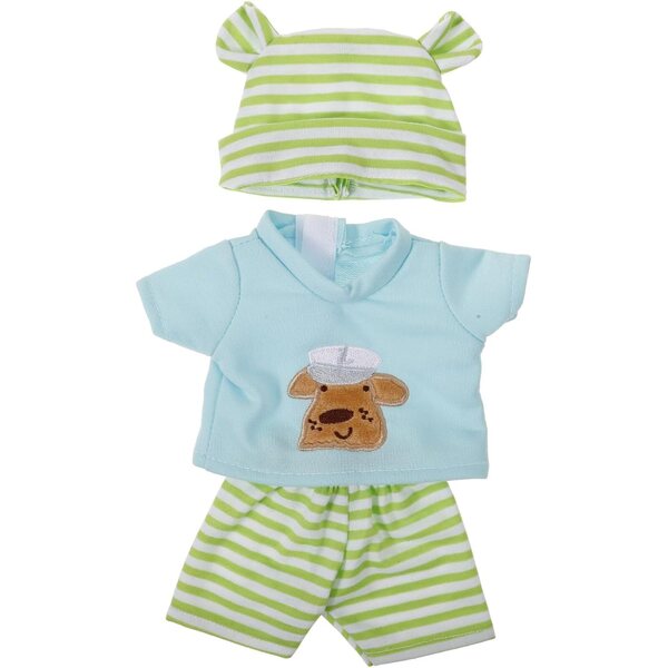Alasum Set Vestiti in Cotone per Bambole 10 Pollici - Abiti Moda Realistici Verde Chiaro