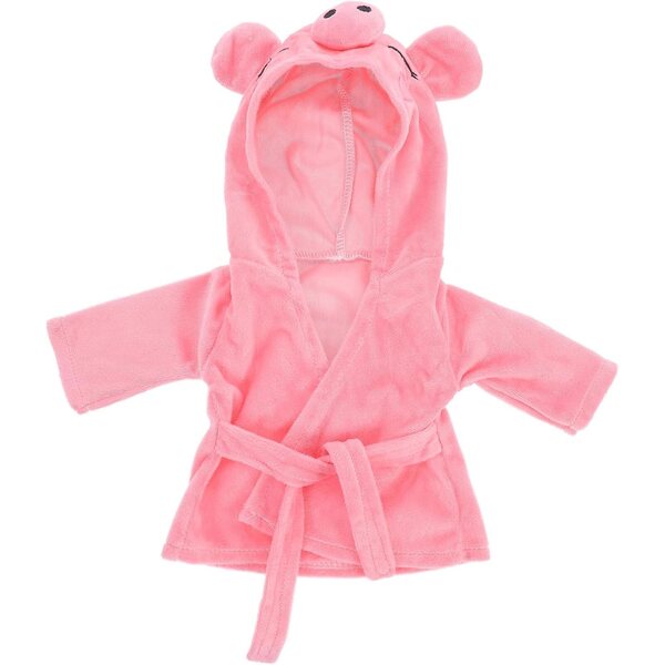 Toyvian Schweineförmiges Kleid für 43-cm-Puppe, einfach zu tragendes und widerstandsfähiges Kostüm