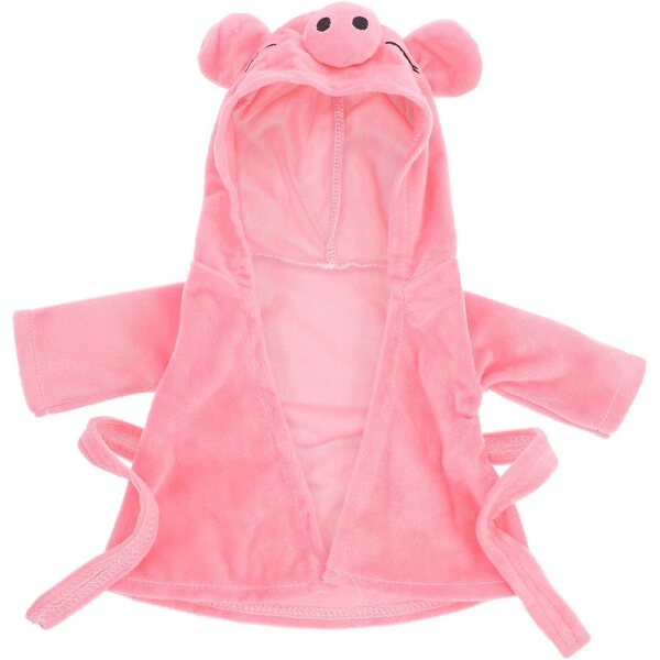 Toyvian Schweineförmiges Kleid für 43-cm-Puppe, einfach zu tragendes und widerstandsfähiges Kostüm