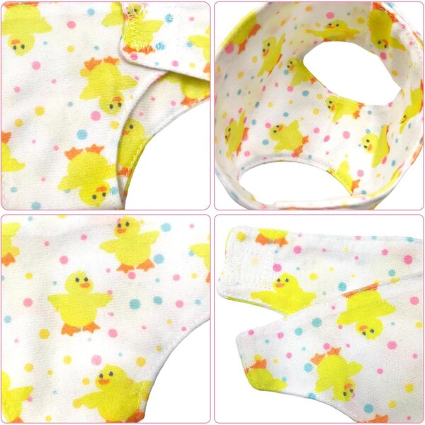 Accessori abbigliamento per bambole 14-18 pollici: 3 mutande e 3 calzini YAEGIMHT