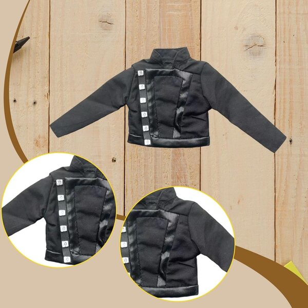 1/6 Actionfigurenjacke für 30,5 cm Puppen, eleganter handgefertigter Minimantel