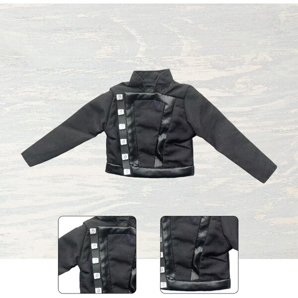 1/6 Actionfigurenjacke für 30,5 cm Puppen, eleganter handgefertigter Minimantel