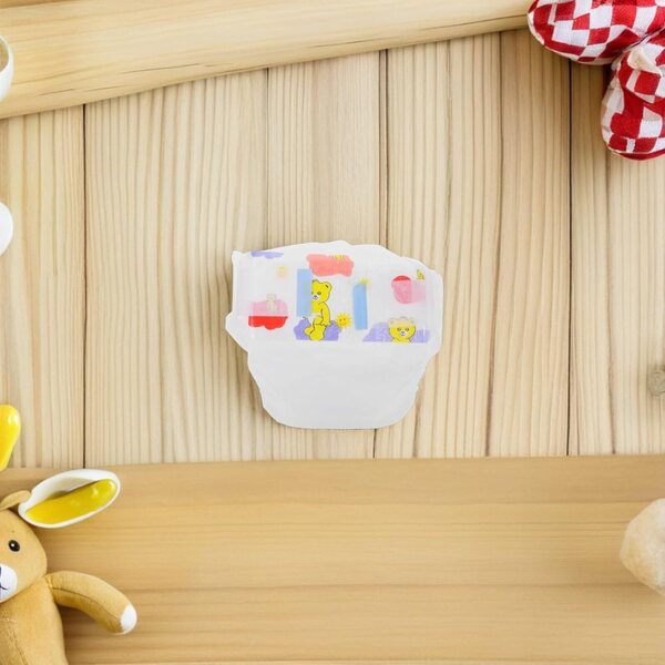 VICASKY 5 bunte weiche Windeln für 30-cm-Puppen – realistisches Zubehör