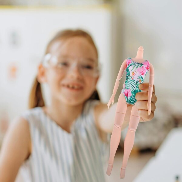ifundom 4 set costumi da bagno per bambole - vestiti estivi miniatura colorati e riutilizzabili