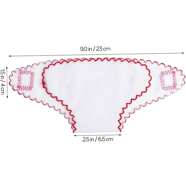 HEMOTON Pannolini Riutilizzabili per Bambole 18" - Set Accessori Colorati e Facili da Pulire