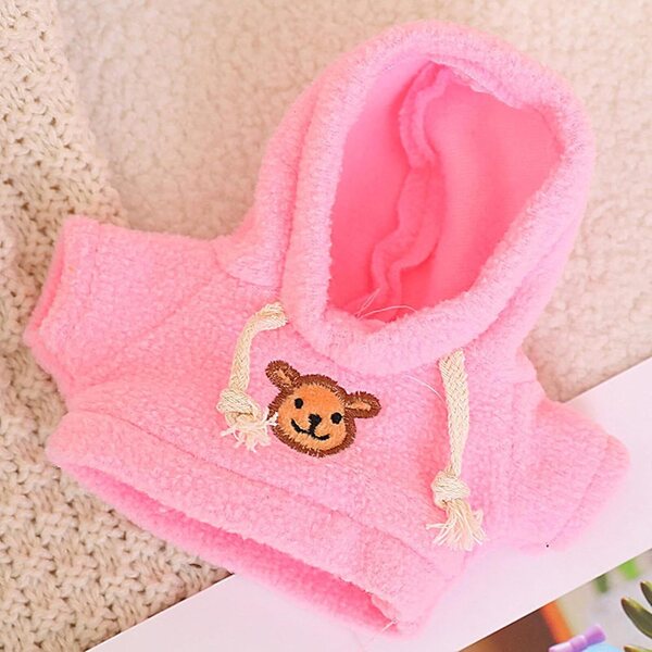 Felpa con cappuccio per bambole Capybara 7,87-9,84 pollici, abbigliamento peluche morbido